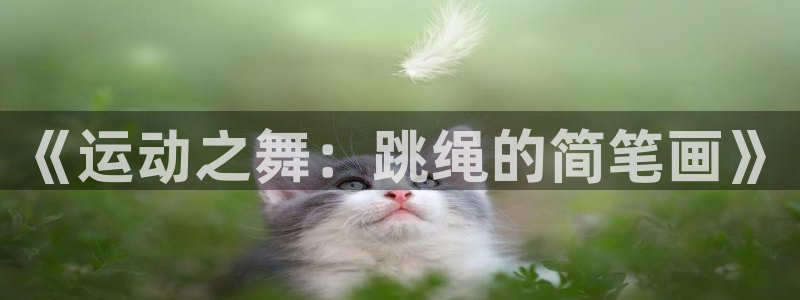 风速体育官网下载招商电话号码:《运动之舞:跳绳的简笔画》
